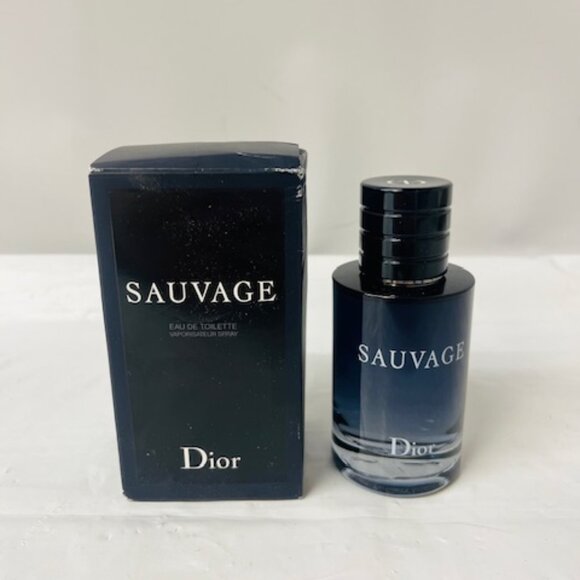 Dior Sauvage Eau De Toilette Spray, 2 fl oz- NEW/ BOX DAMAGE - Picture 1 of 4